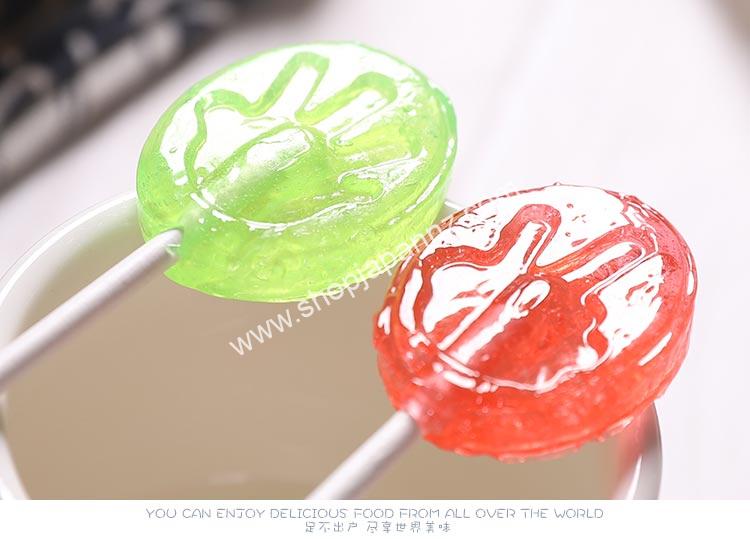 Fujiya Lollipops Mixed fruit Pop Candy Bag 21 pieces