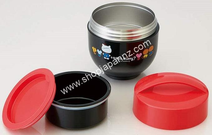 Skater Insulation Lunch Box Bowl Type Lunch Jar 540ml Hello Kitty