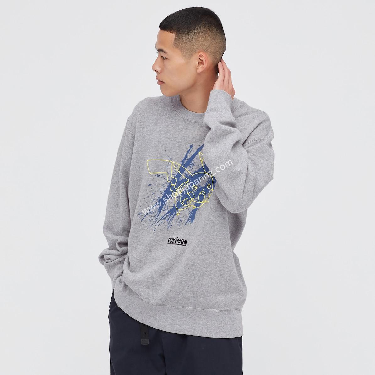 Uniqlo Pokemon Pikachu Sweetshirt