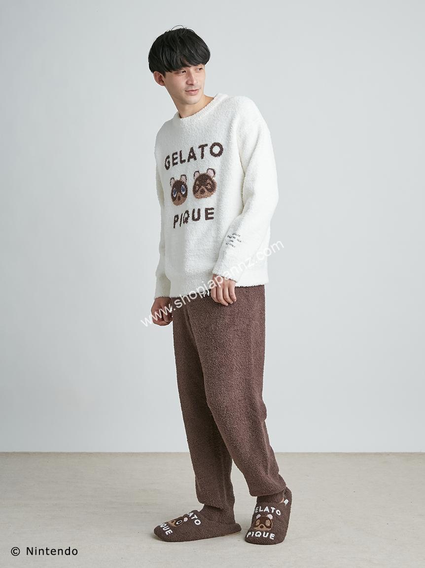 Gelato Pique Animal Crossing Pullover & Long Pants Set