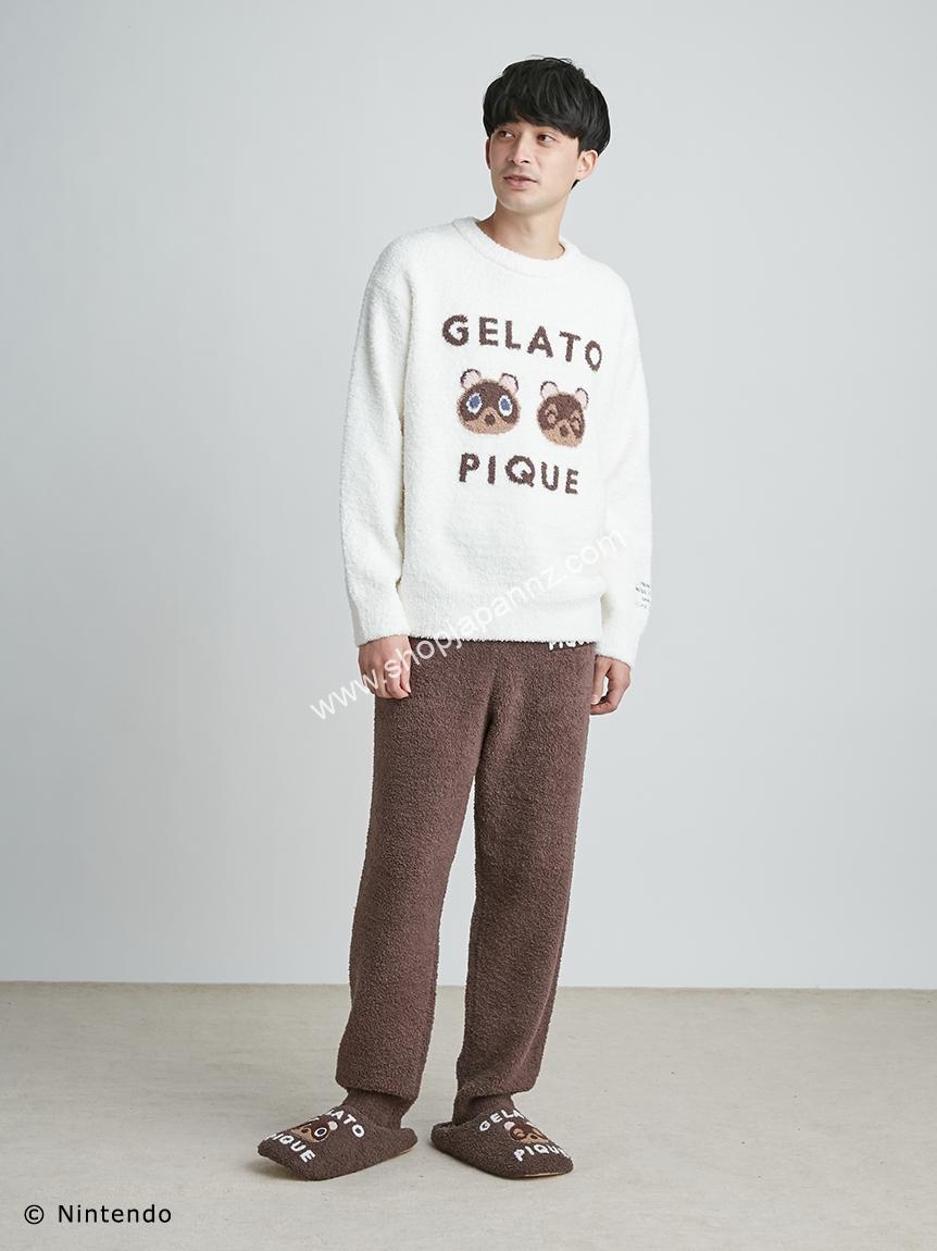 Gelato Pique Animal Crossing Pullover & Long Pants Set