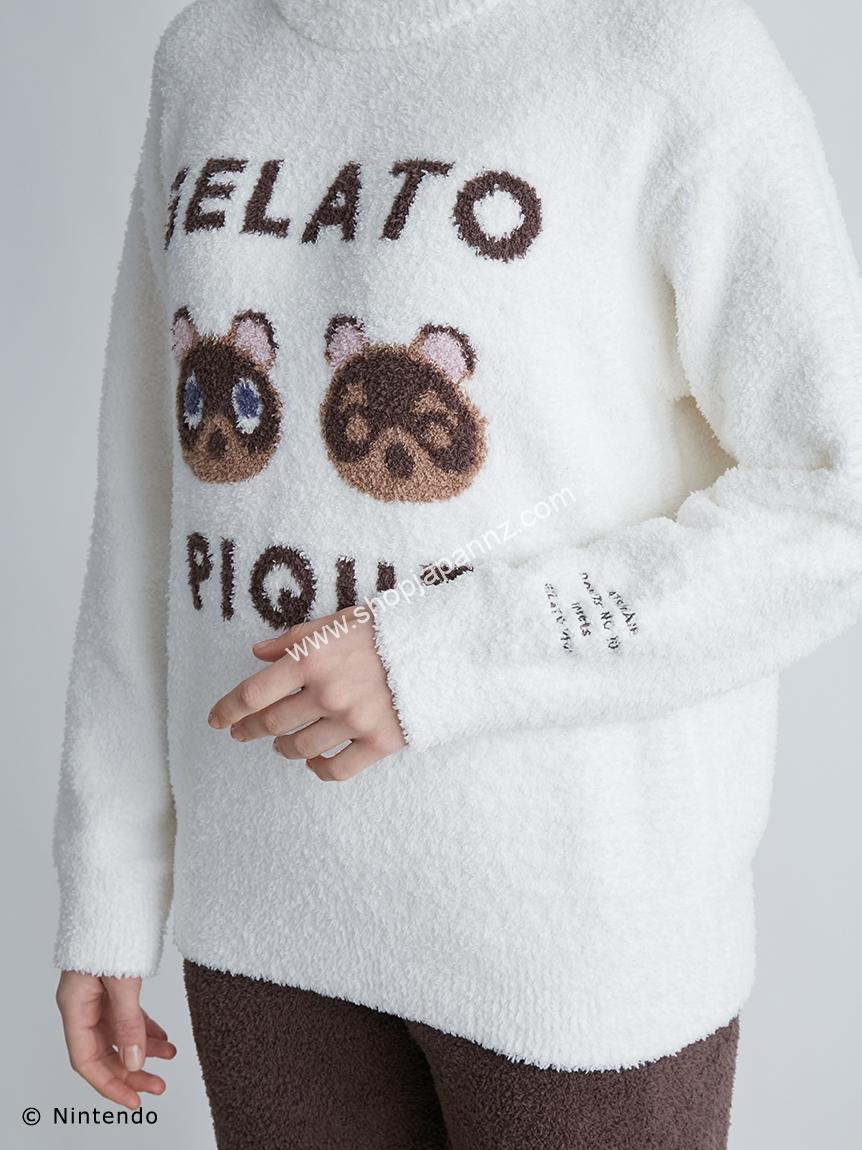 Womens] Gelato Pique Animal Crossing Pullover & Long Pants Set