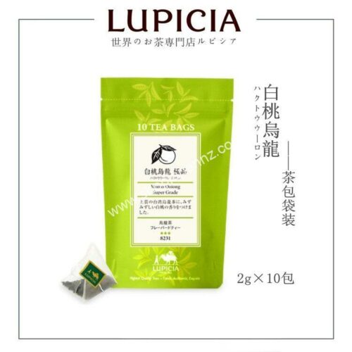 LUPICIA Peach Oolong Super Grade 10 tea bags
